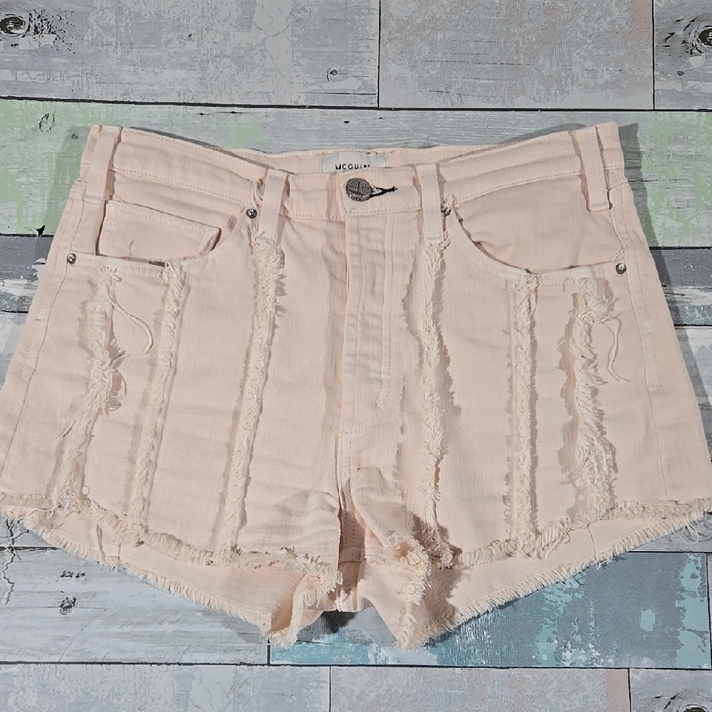 Mcguire Button Fly Jean Shorts Size 28